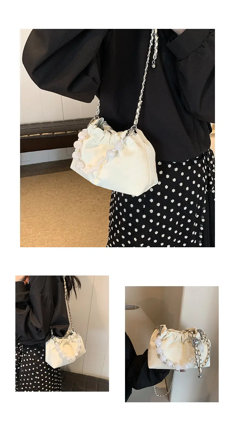 2026 New Cloud Beaded Chain Shoulder Bag — feature 18