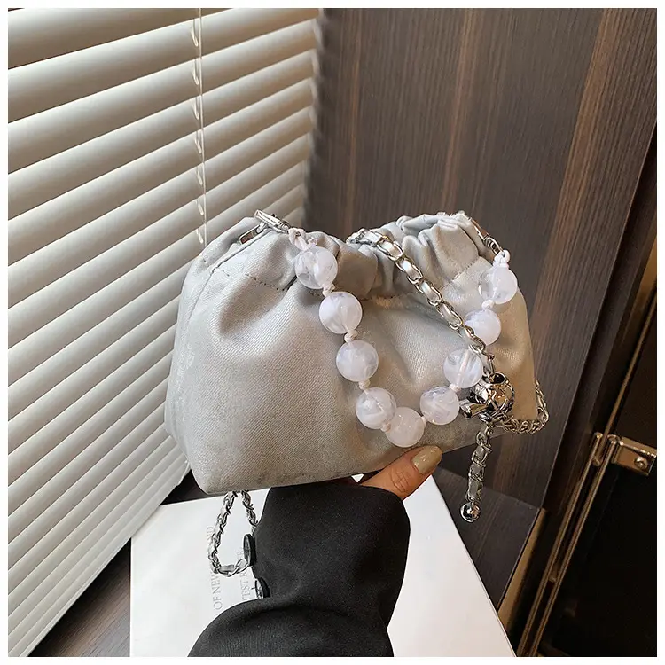 2026 New Cloud Beaded Chain Shoulder Bag — feature 22