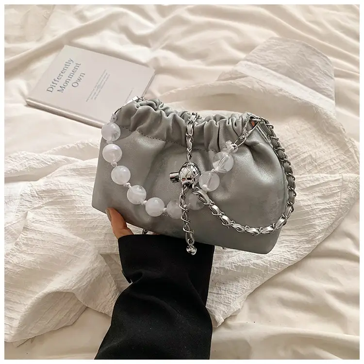 2026 New Cloud Beaded Chain Shoulder Bag — feature 23
