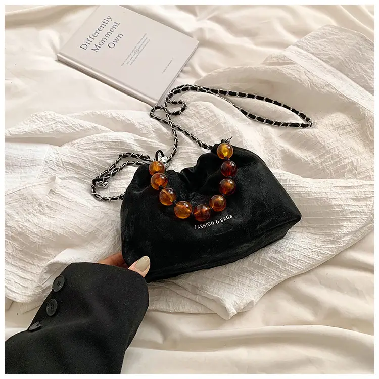 2026 New Cloud Beaded Chain Shoulder Bag — feature 27