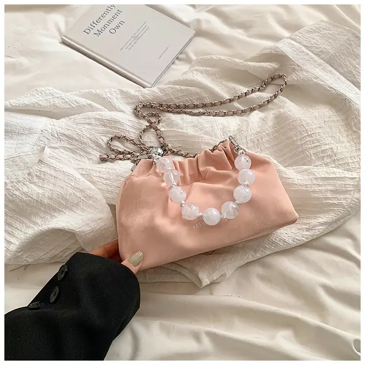 2026 New Cloud Beaded Chain Shoulder Bag — feature 30