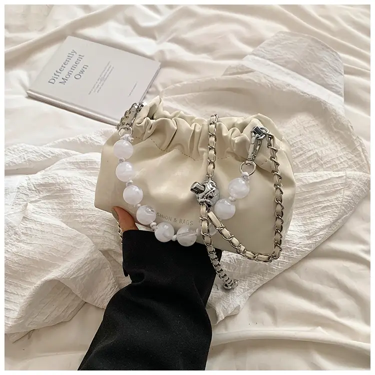 2026 New Cloud Beaded Chain Shoulder Bag — feature 32