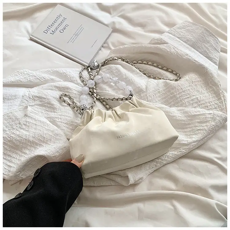 2026 New Cloud Beaded Chain Shoulder Bag — feature 33