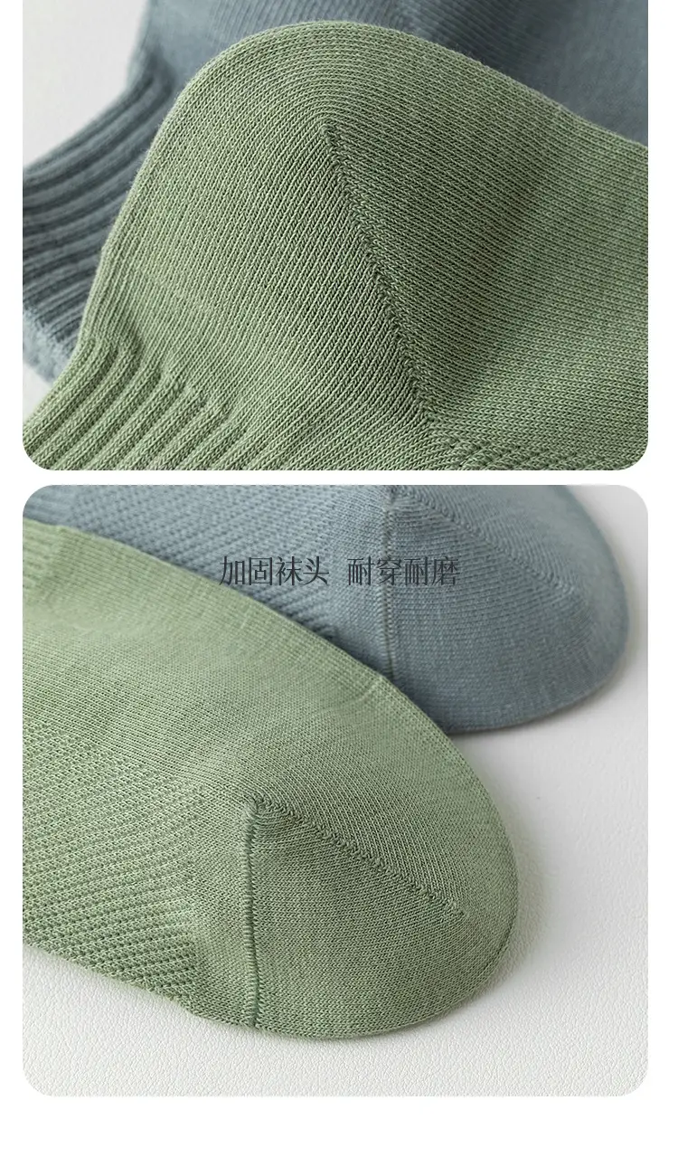 Men's Short Socks, Summer Thin Mesh Breathable Socks, Casual Versatile Anti-Pilling Sports Socks, Antibacterial and Odor-Resistant — feature 16