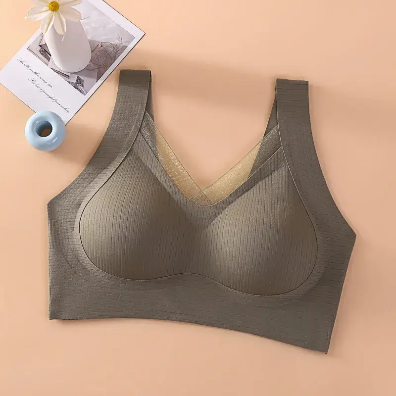 Black Seamless Back Underwear for Big Chest Small - Image 3