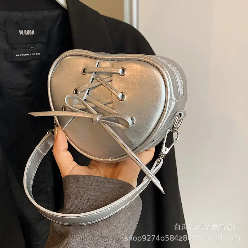 Women's Underarm Bag 2026 New Style Silver Crossbody - Image 6
