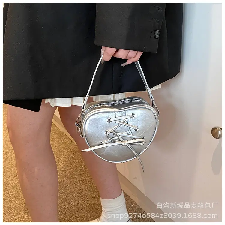 Women's Underarm Bag 2026 New Style Silver Crossbody — feature 23