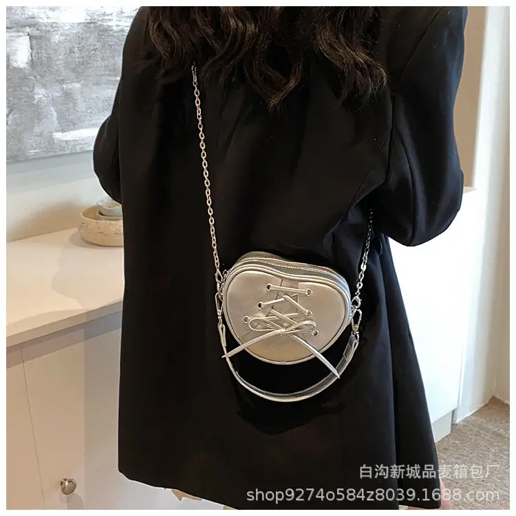 Women's Underarm Bag 2026 New Style Silver Crossbody — feature 25