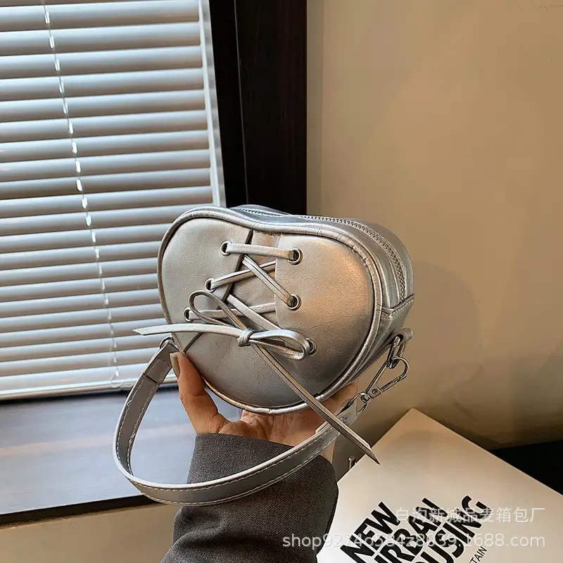 Women's Underarm Bag 2026 New Style Silver Crossbody - Image 3