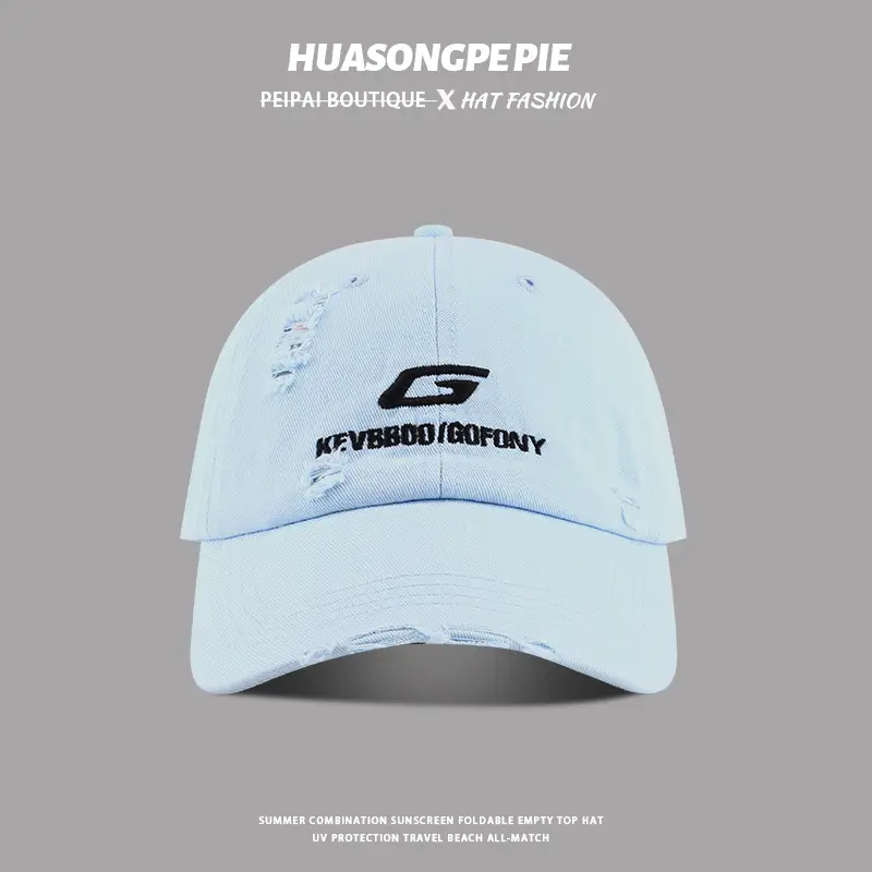 Pink Knitted Baseball Cap for Girls with "KEYBOARD" Embroidery — feature 10