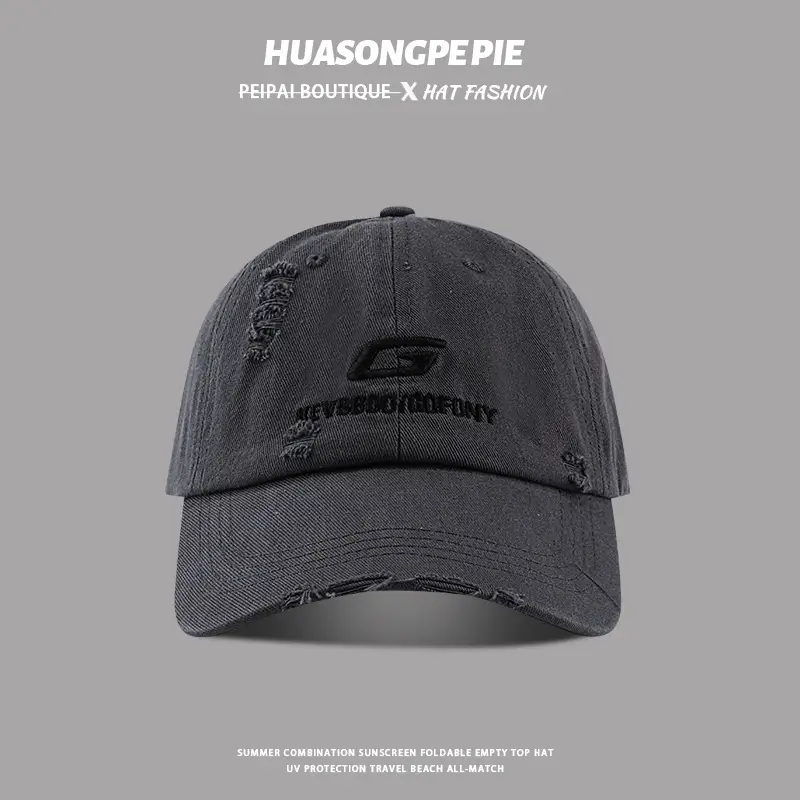 Pink Knitted Baseball Cap for Girls with "KEYBOARD" Embroidery — feature 5