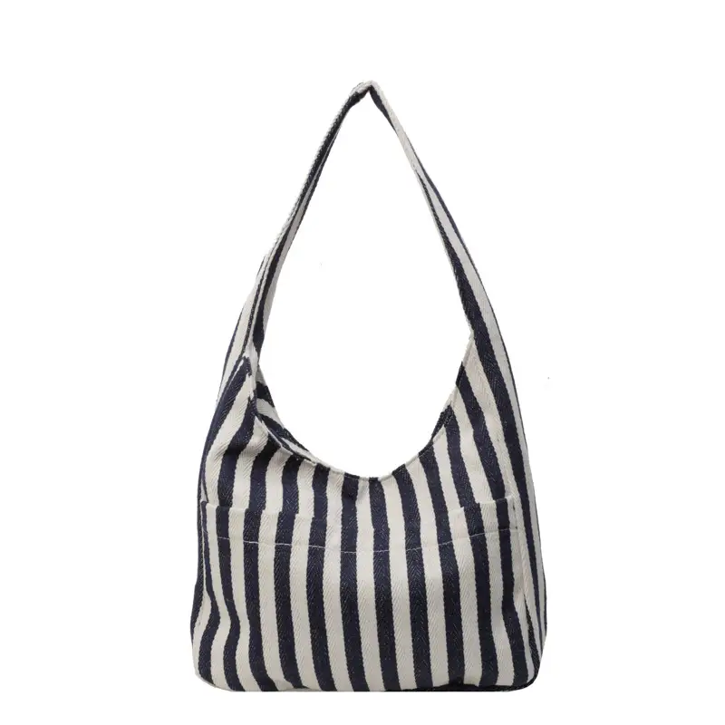 Striped Casual Shoulder Bag 2024 Spring New - Image 8