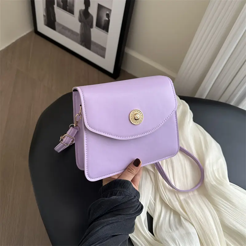 Black Square Shoulder Bag for Women 2024 - Image 8