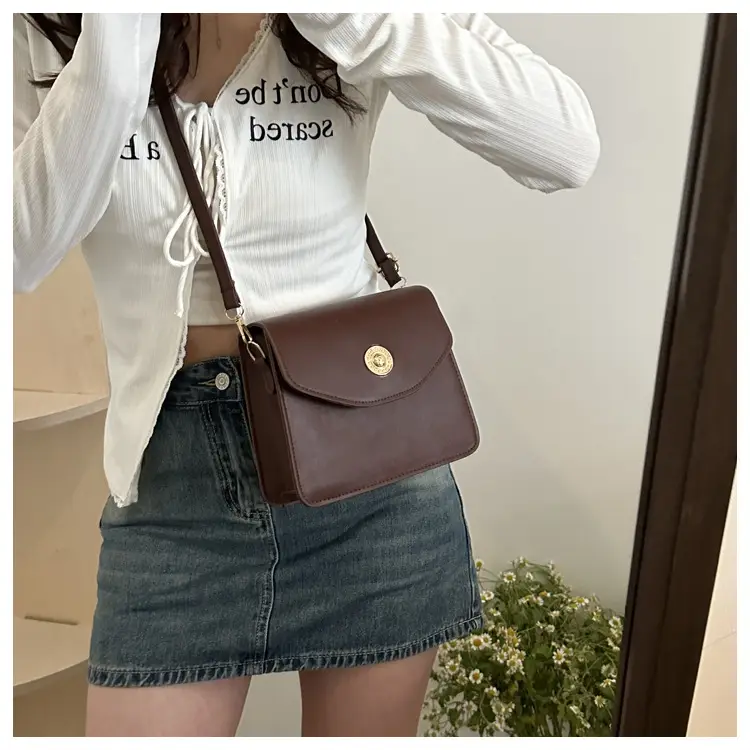 Black Square Shoulder Bag for Women 2024 β feature 18