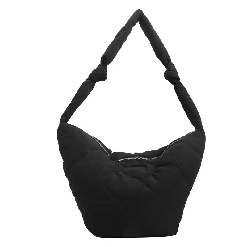 Vintage Pleated Shoulder Bag for Women Spring Summer Crossbody - Image 10