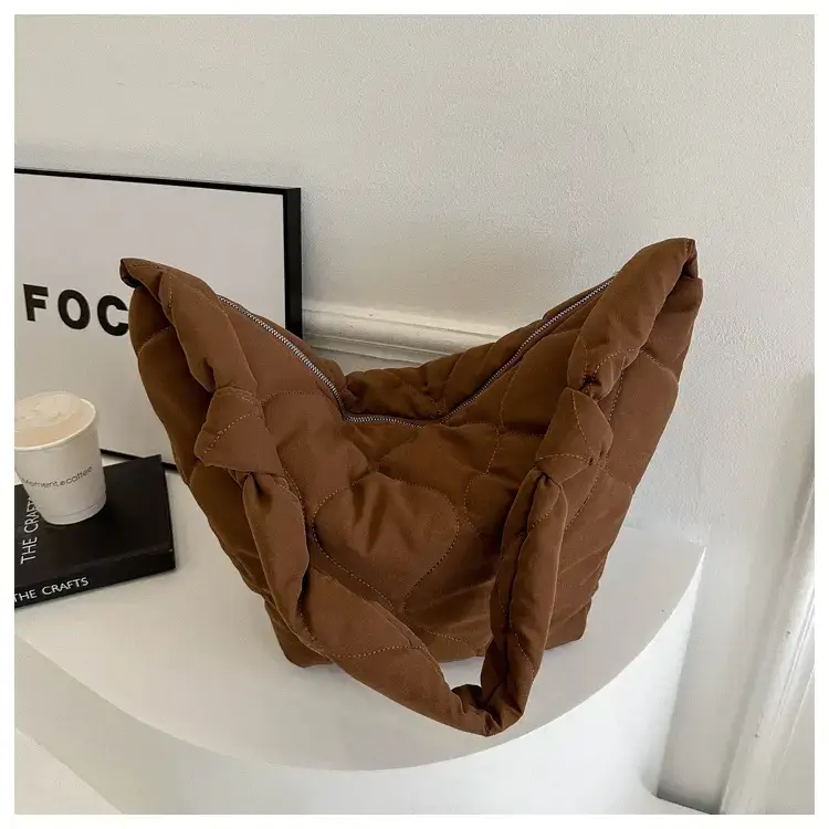 Vintage Pleated Shoulder Bag for Women Spring Summer Crossbody — feature 25