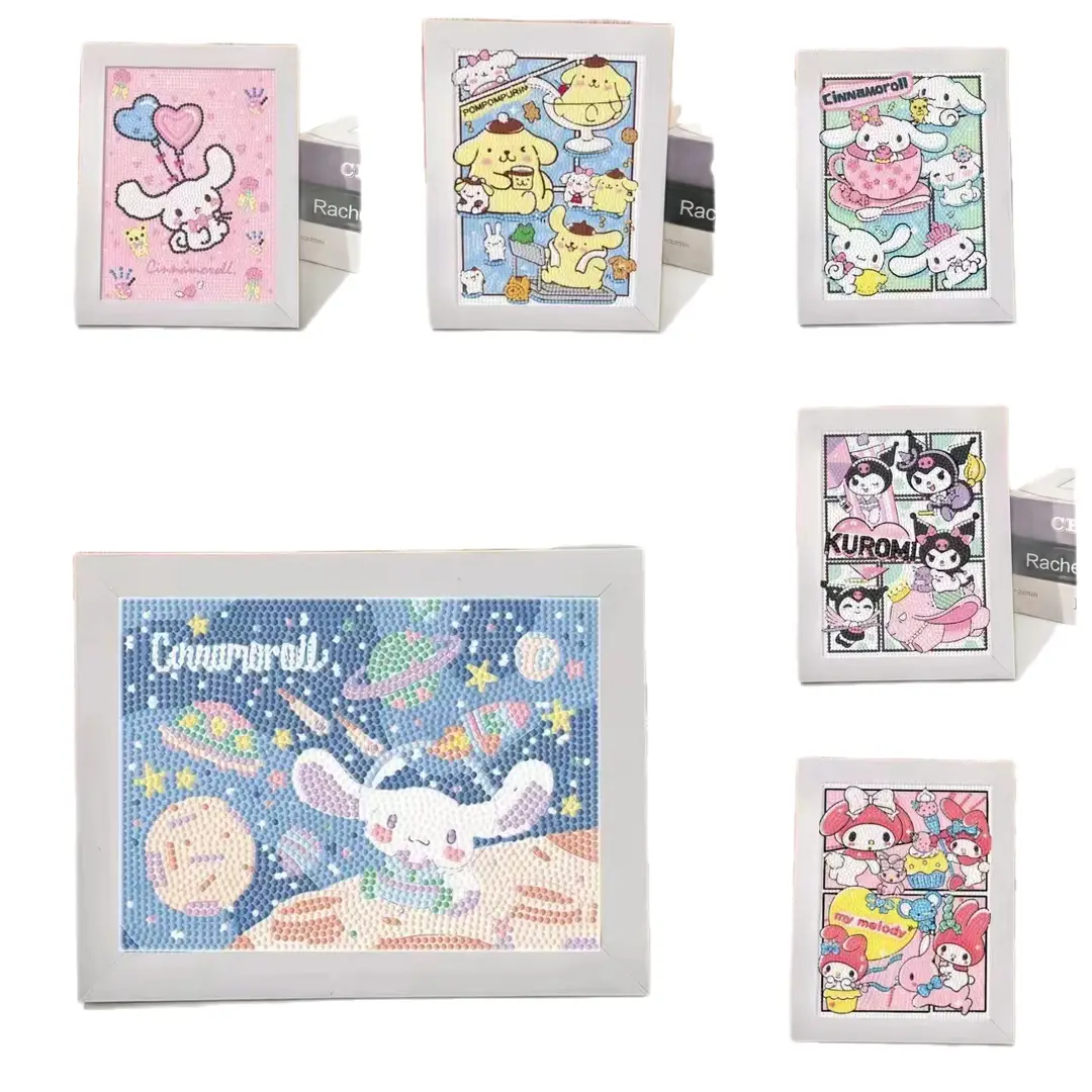 New Children's Diamond Painting Kulomi Ping An Joy Cartoon Educational Handmade DIY Gift Student Gift Stall