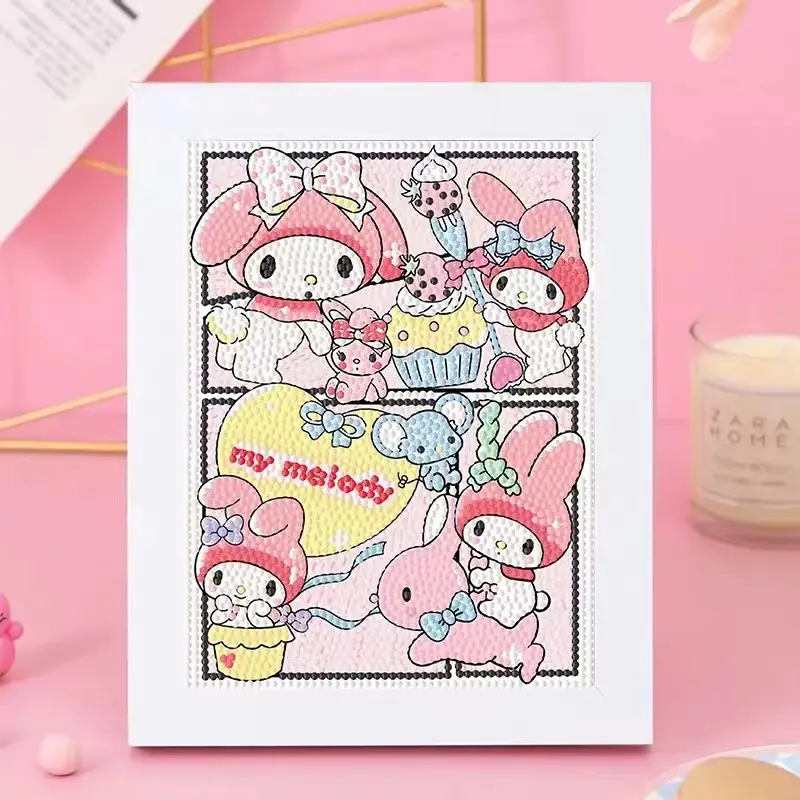 New Children's Diamond Painting Kulomi Ping An Joy Cartoon Educational Handmade DIY Gift Student Gift Stall — feature 10