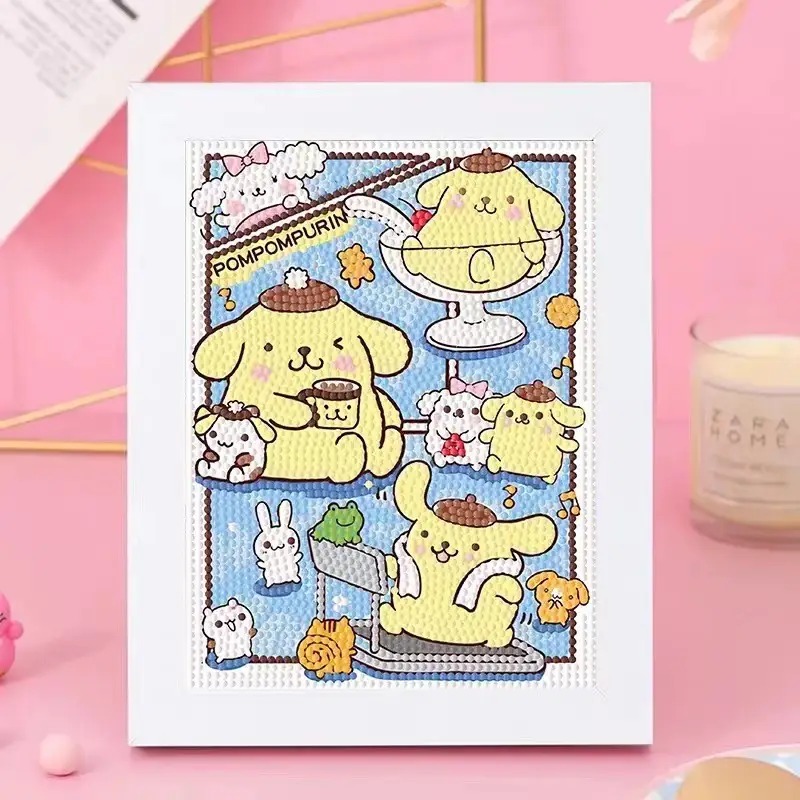 New Children's Diamond Painting Kulomi Ping An Joy Cartoon Educational Handmade DIY Gift Student Gift Stall — feature 12