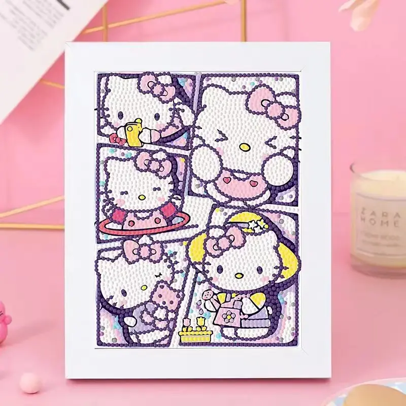 New Children's Diamond Painting Kulomi Ping An Joy Cartoon Educational Handmade DIY Gift Student Gift Stall — feature 14