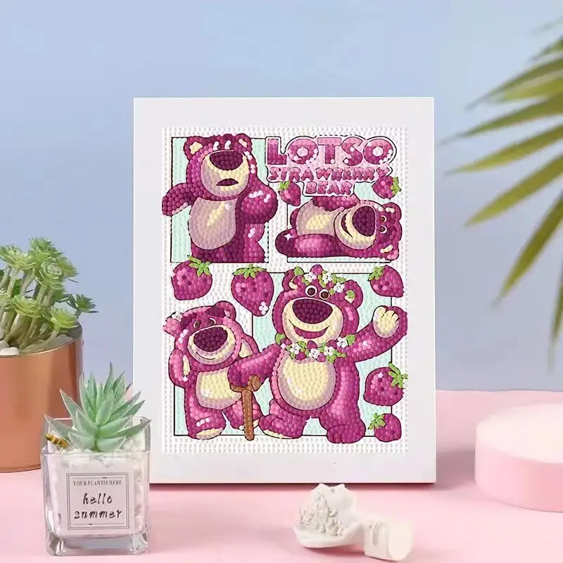 New Children's Diamond Painting Kulomi Ping An Joy Cartoon Educational Handmade DIY Gift Student Gift Stall — feature 18