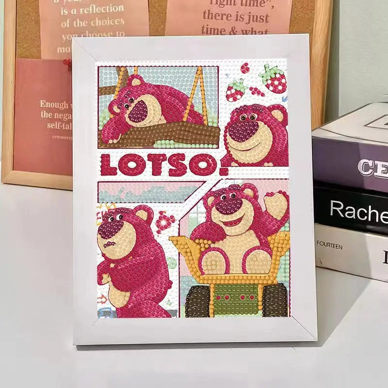 New Children's Diamond Painting Kulomi Ping An Joy Cartoon Educational Handmade DIY Gift Student Gift Stall — feature 26