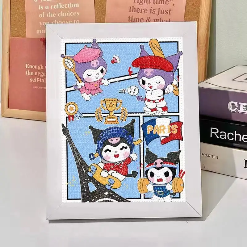 New Children's Diamond Painting Kulomi Ping An Joy Cartoon Educational Handmade DIY Gift Student Gift Stall — feature 29