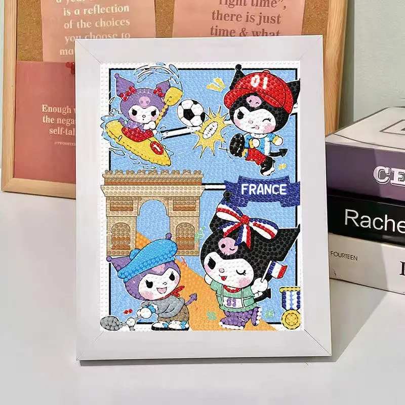New Children's Diamond Painting Kulomi Ping An Joy Cartoon Educational Handmade DIY Gift Student Gift Stall — feature 30