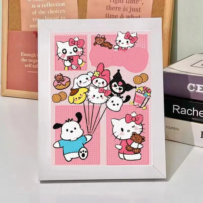 New Children's Diamond Painting Kulomi Ping An Joy Cartoon Educational Handmade DIY Gift Student Gift Stall — feature 36