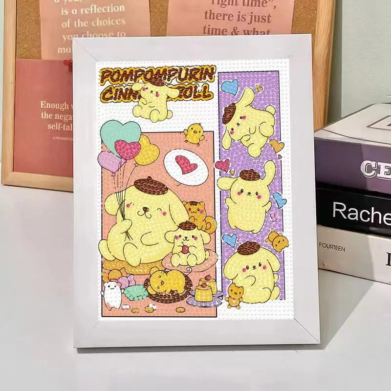 New Children's Diamond Painting Kulomi Ping An Joy Cartoon Educational Handmade DIY Gift Student Gift Stall — feature 41