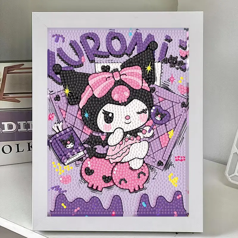 New Children's Diamond Painting Kulomi Ping An Joy Cartoon Educational Handmade DIY Gift Student Gift Stall — feature 6
