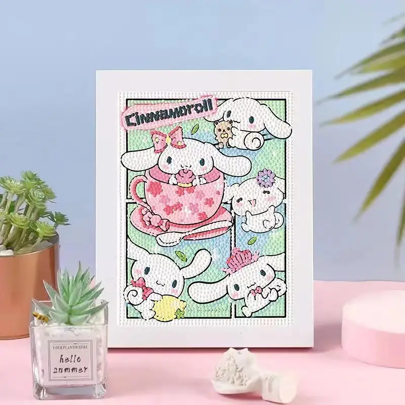 New Children's Diamond Painting Kulomi Ping An Joy Cartoon Educational Handmade DIY Gift Student Gift Stall — feature 8