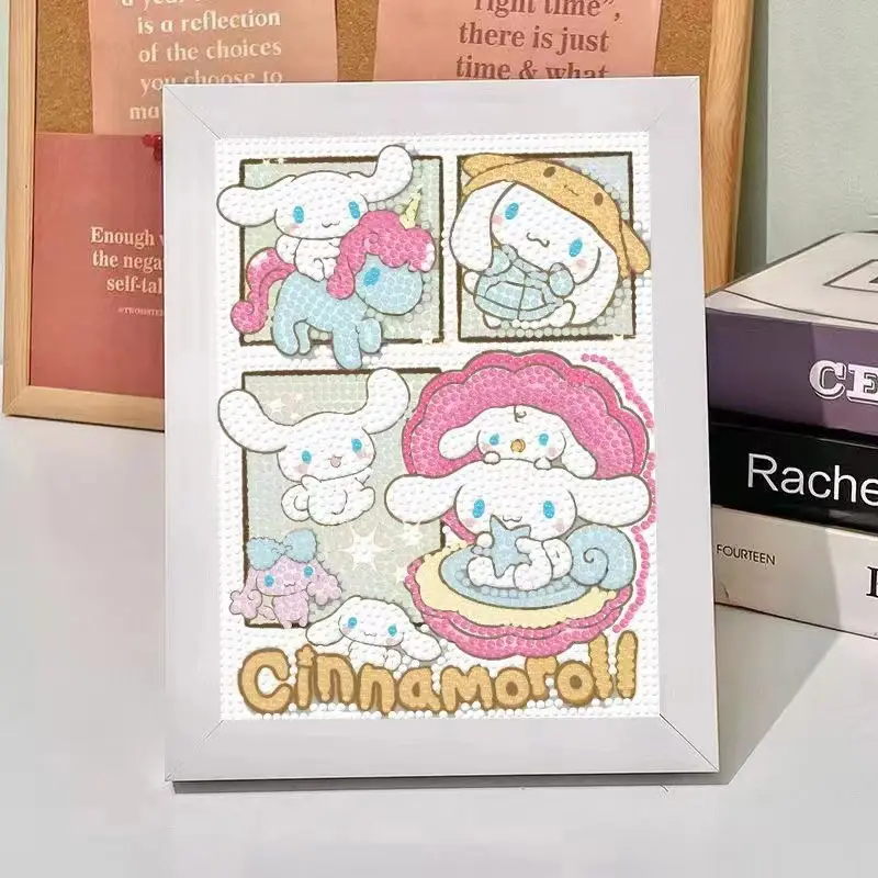 New Children's Diamond Painting Kulomi Ping An Joy Cartoon Educational Handmade DIY Gift Student Gift Stall