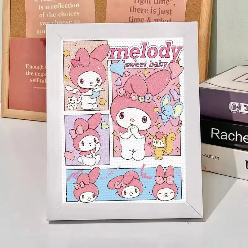 New Children's Diamond Painting Kulomi Ping An Joy Cartoon Educational Handmade DIY Gift Student Gift Stall