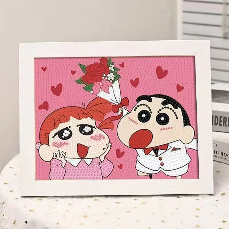 New Children's Diamond Painting Kulomi Ping An Joy Cartoon Educational Handmade DIY Gift Student Gift Stall