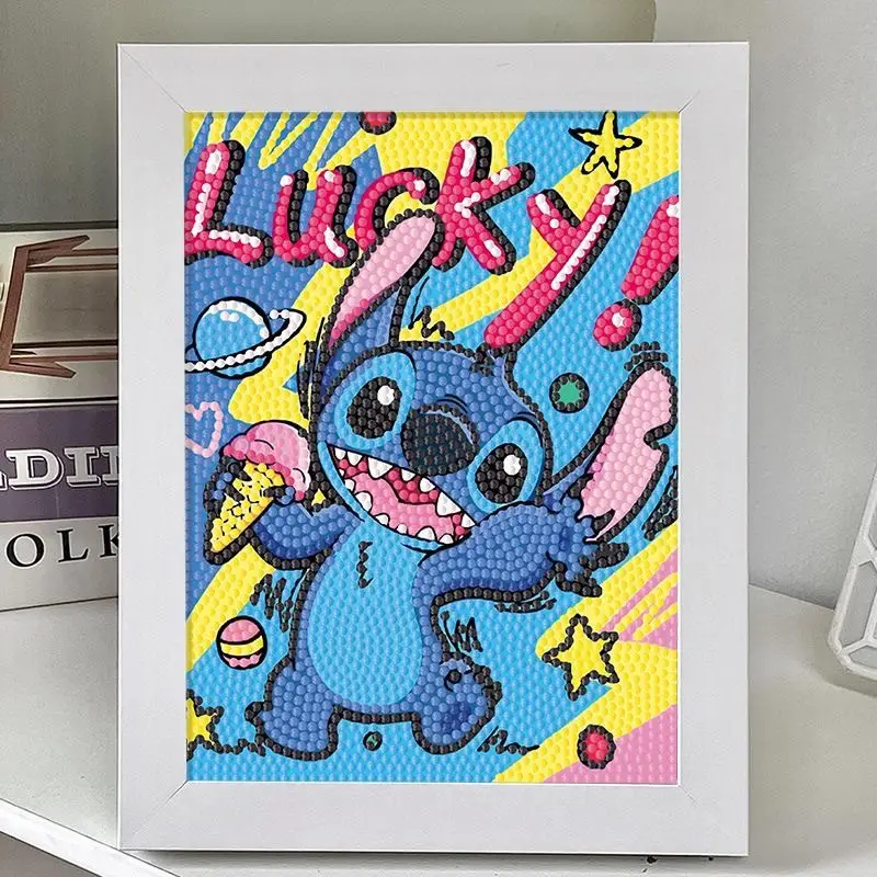 New Children's Diamond Painting Kulomi Ping An Joy Cartoon Educational Handmade DIY Gift Student Gift Stall
