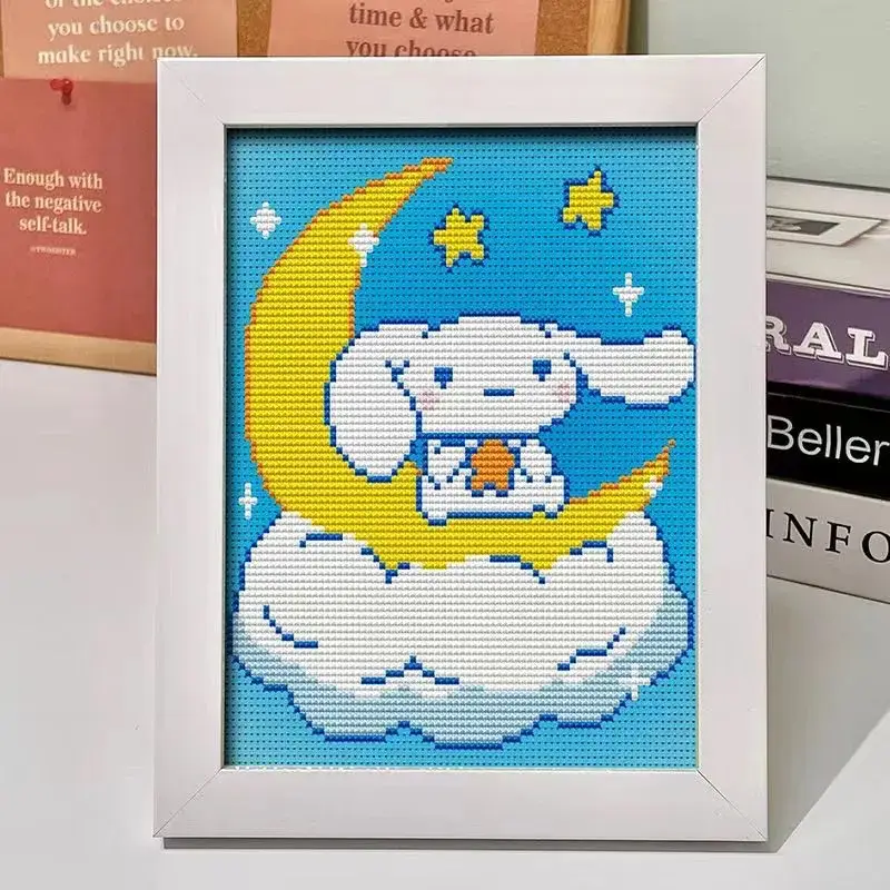 New Children's Diamond Painting Kulomi Ping An Joy Cartoon Educational Handmade DIY Gift Student Gift Stall
