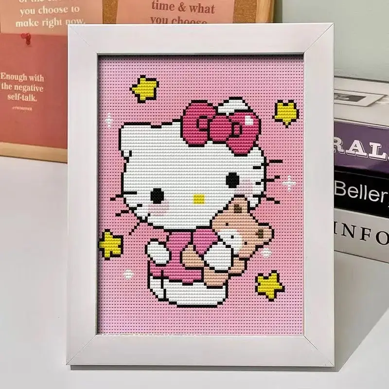 New Children's Diamond Painting Kulomi Ping An Joy Cartoon Educational Handmade DIY Gift Student Gift Stall