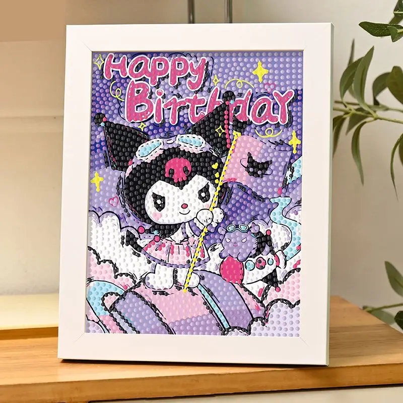 New Children's Diamond Painting Kulomi Ping An Joy Cartoon Educational Handmade DIY Gift Student Gift Stall