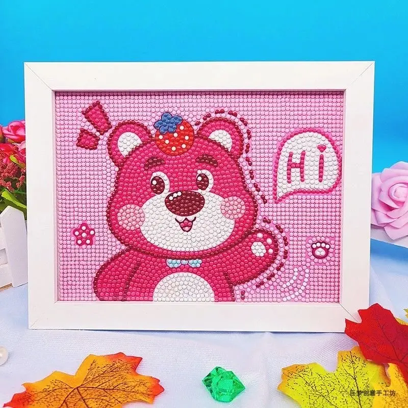 New Children's Diamond Painting Kulomi Ping An Joy Cartoon Educational Handmade DIY Gift Student Gift Stall