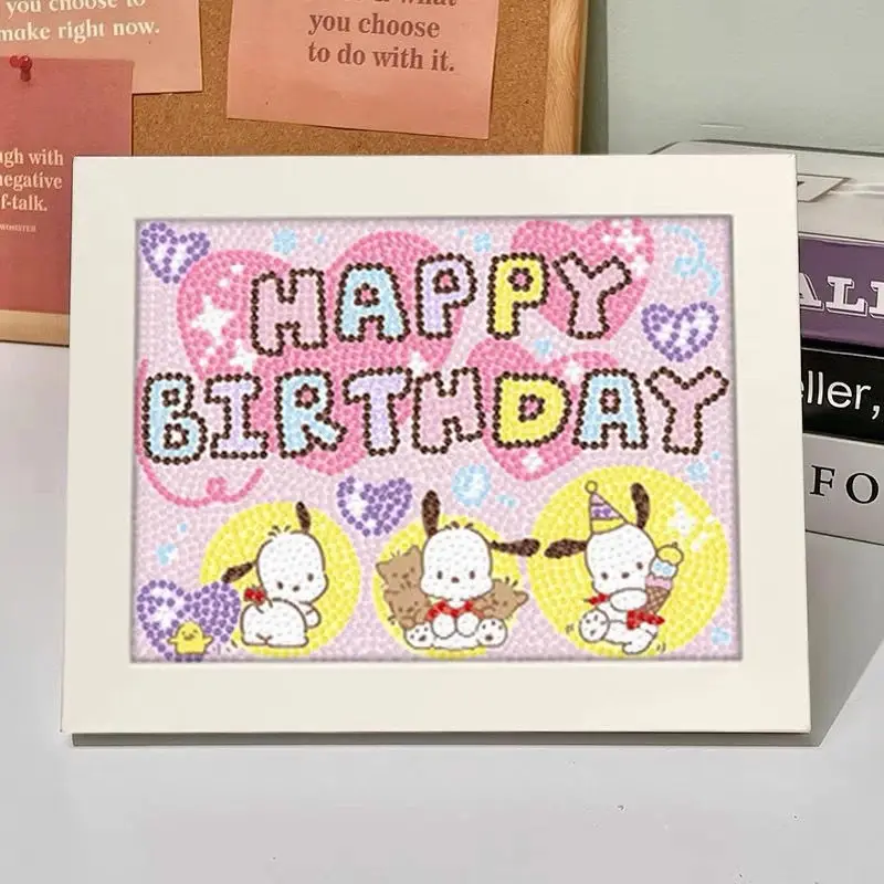 New Children's Diamond Painting Kulomi Ping An Joy Cartoon Educational Handmade DIY Gift Student Gift Stall