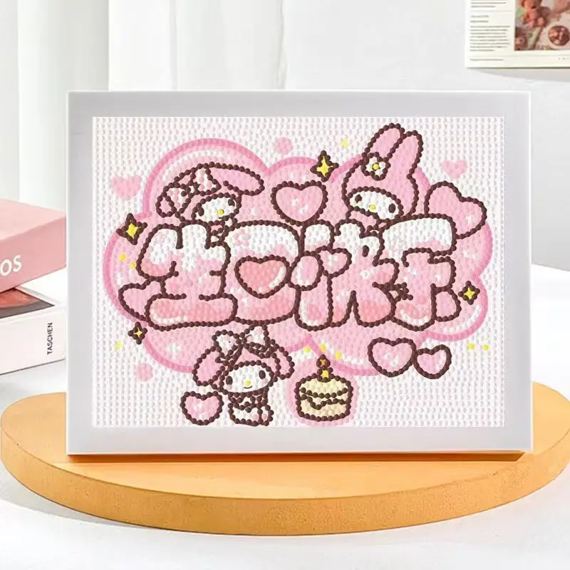 New Children's Diamond Painting Kulomi Ping An Joy Cartoon Educational Handmade DIY Gift Student Gift Stall