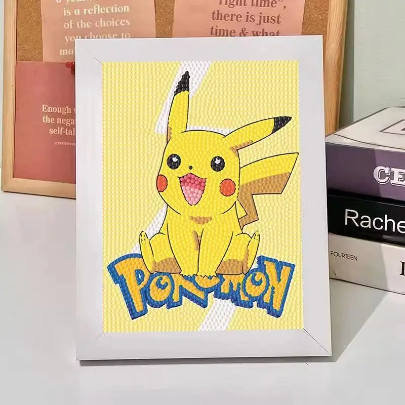 New Children's Diamond Painting Kulomi Ping An Joy Cartoon Educational Handmade DIY Gift Student Gift Stall