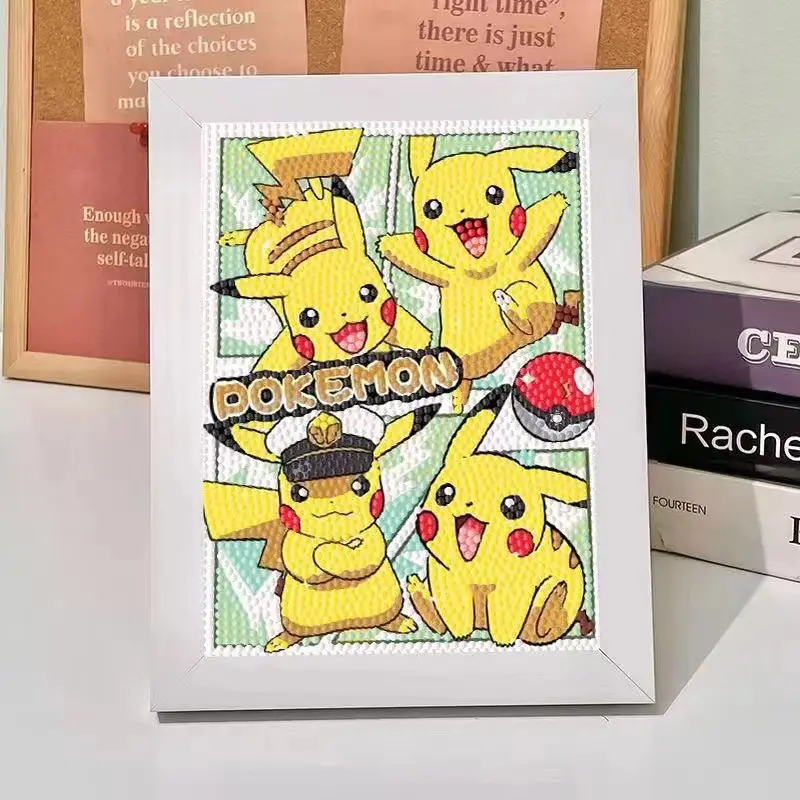 New Children's Diamond Painting Kulomi Ping An Joy Cartoon Educational Handmade DIY Gift Student Gift Stall