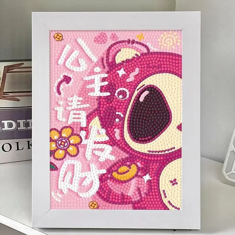 New Children's Diamond Painting Kulomi Ping An Joy Cartoon Educational Handmade DIY Gift Student Gift Stall