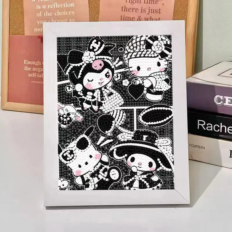 New Children's Diamond Painting Kulomi Ping An Joy Cartoon Educational Handmade DIY Gift Student Gift Stall