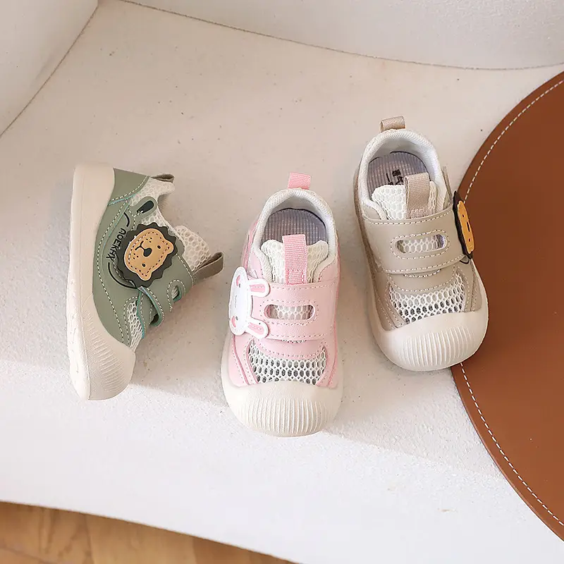 Baby Walking Shoes 2026 Summer Single Mesh Lion