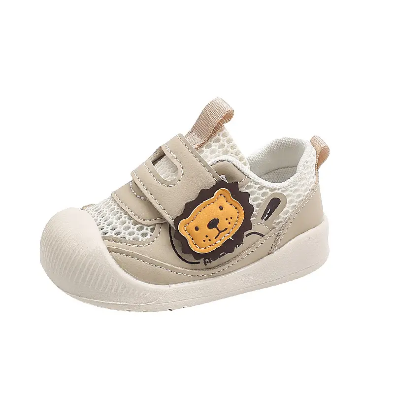 Baby Walking Shoes 2026 Summer Single Mesh Lion