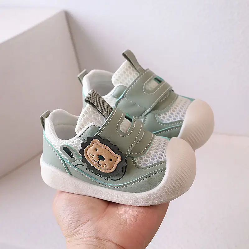 Baby Walking Shoes 2026 Summer Single Mesh Lion