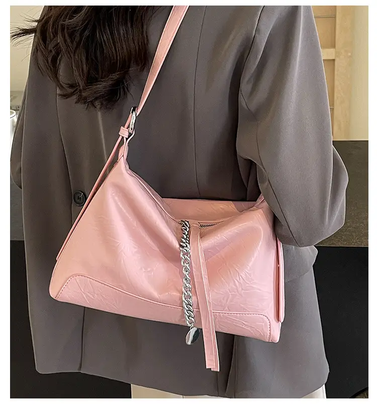 White Korean Style Shoulder Bag for Women — feature 10